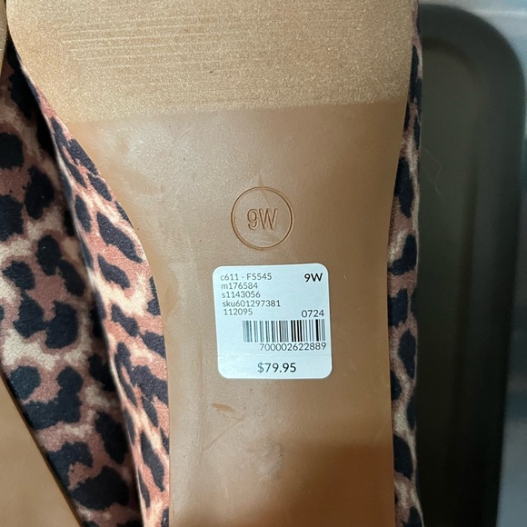 Lane Bryant Leopard Print Women's Pumps - Picture 6 of 7